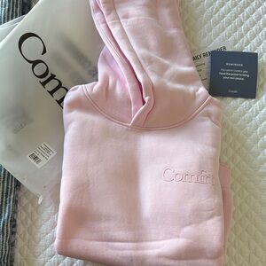 NWT Comfrt Pink Girls Hoodie xl